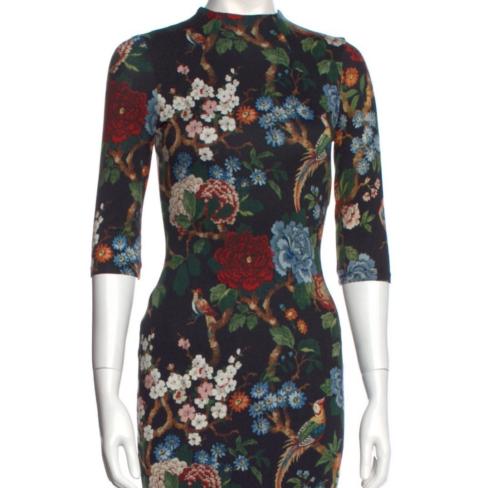 Floral Alice and Olivia midi dress